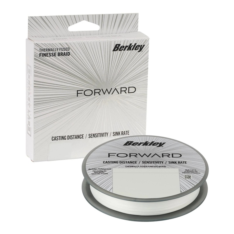 BERKLEY FORWARD BRAID FILLER SPOOL Crystal 4 lb