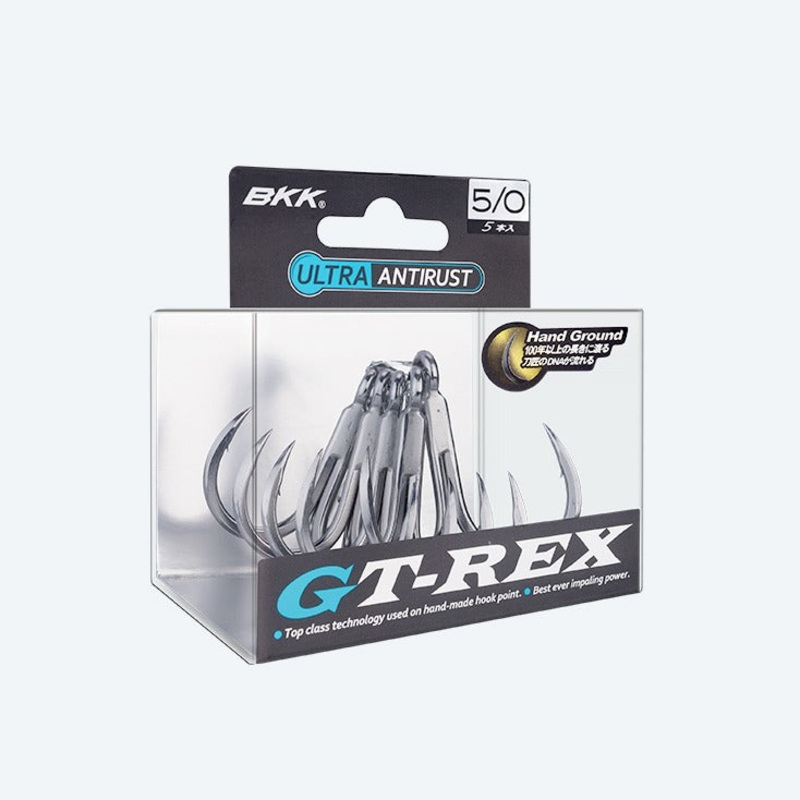 BKK Hooks GT-Rex Treble Hook 5/0- 5 Pack