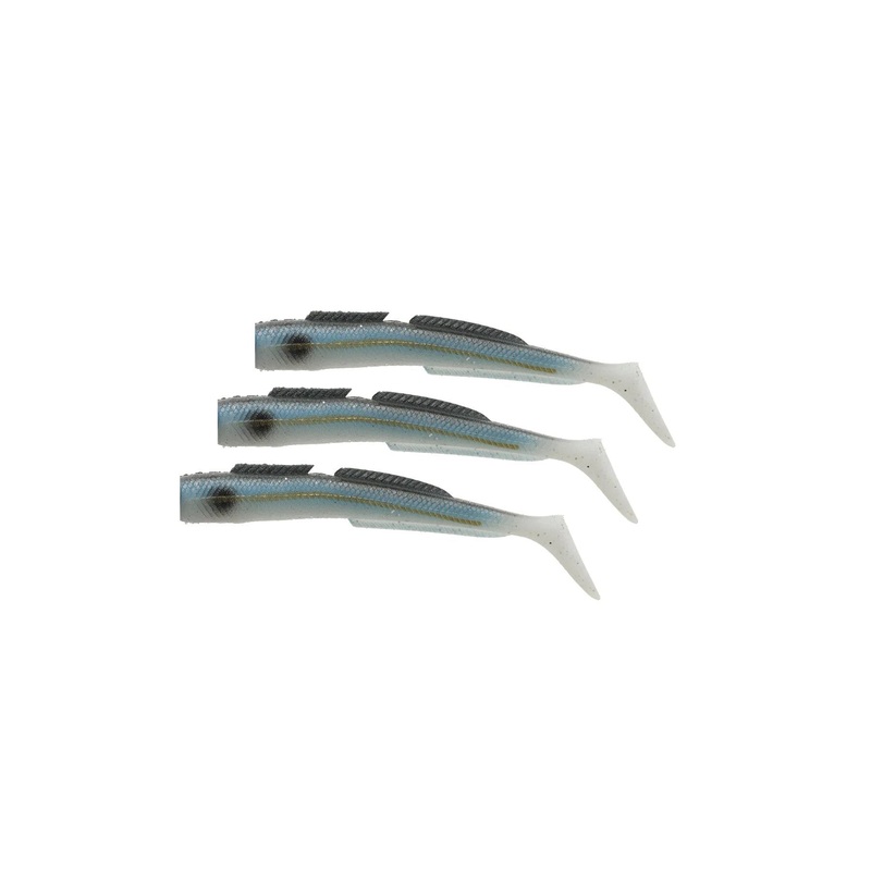 Hyperlastics Sandyll Pro Tail Pack, 7″, 70G Blue Black
