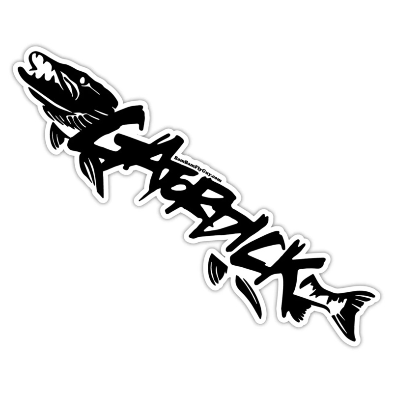 Musky Fool Gatordick Sticker