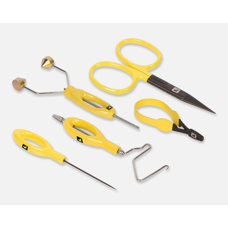 Loon Core Fly Tying Tool Kit Yellow