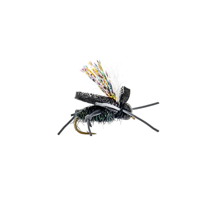 Montana Fly Company AJ’s Beetle- George – Black / Peacock (3-Pack) 14