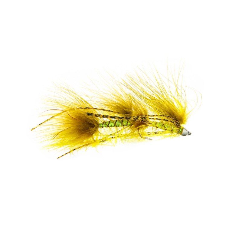 Montana Fly Company Galloup’s Mini Peanut Envy – Olive (3-Pack) 6