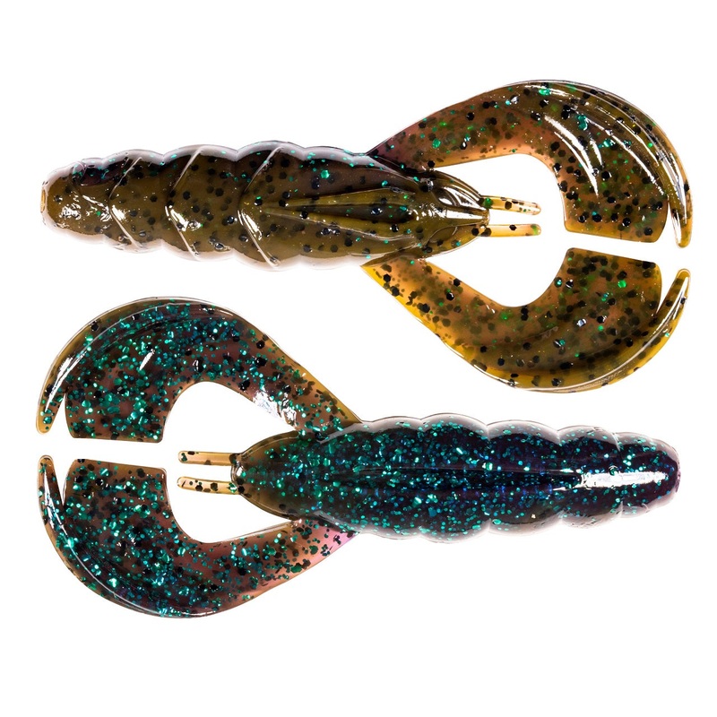 Z-Man Hella CrawZ 3 3/4 inch Soft Plastic Craw 3 pack Bama Bug
