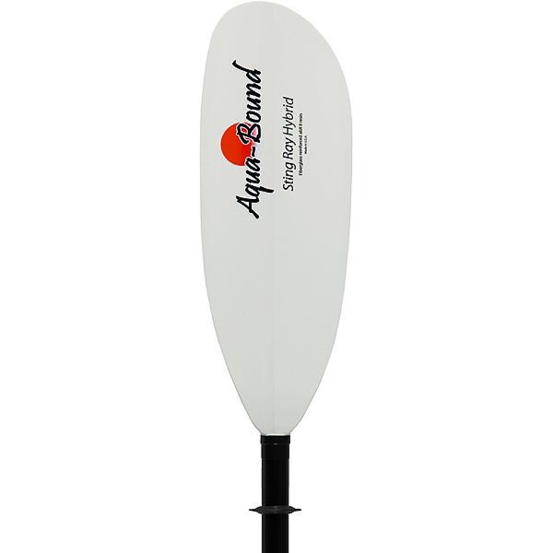 Aqua Bound Sting Ray Hybrid 2-Piece Posi-Lok Kayak Paddle White 230cm