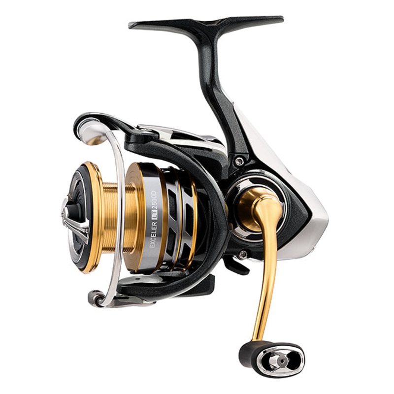 Daiwa Exceler LT Light & Tough  Spinning Saltwater Reels, Carbon Light Body EXLT2500D