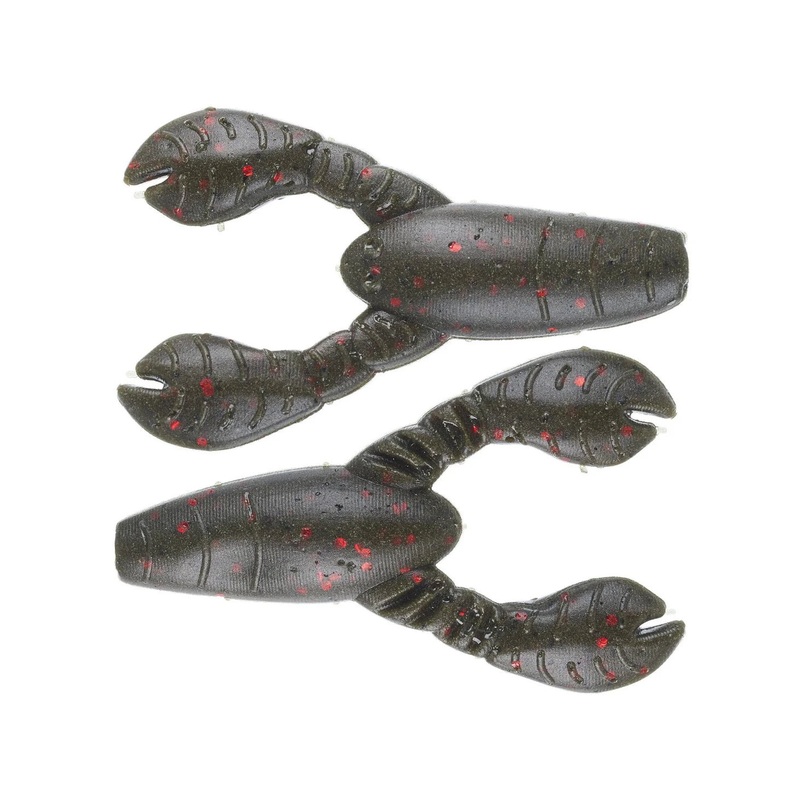 Great Lakes Finesse Snack Craw 6pk Matte black flt