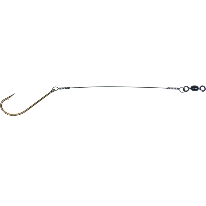 Sea Striker Bluefish Chum Rig, Heavy Wire, Bronze Hook, #1 KROK Swivel, 3Pk 5/0