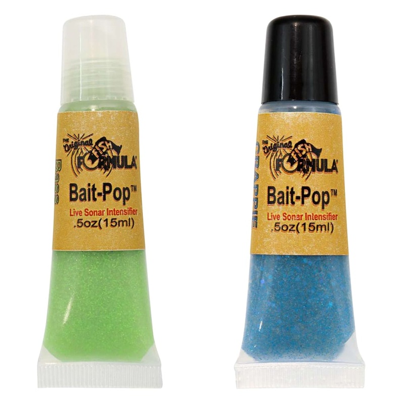 The Original Fish Formula Bait Pop Live Sonar Intensifier Bait-Pop (Bass – .5oz)