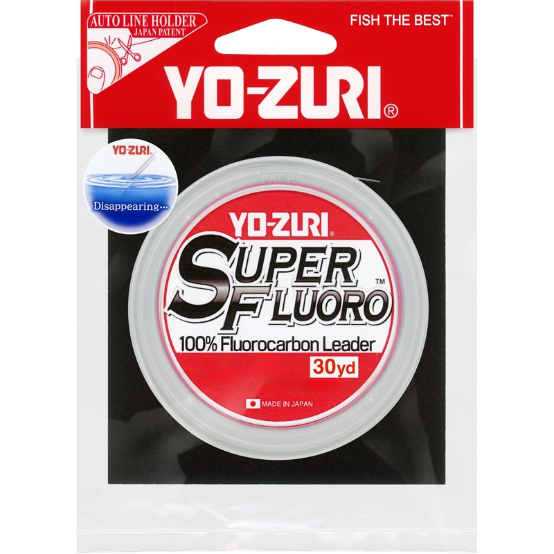 Yo-Zuri Superfluoro Clear Leader 4 Pound 30 Yards
