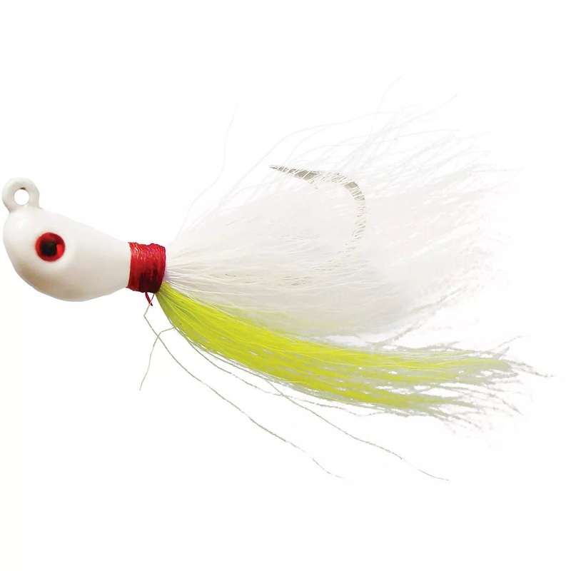 Cumberland Pro Bucktail Striper Jig 3/8oz White