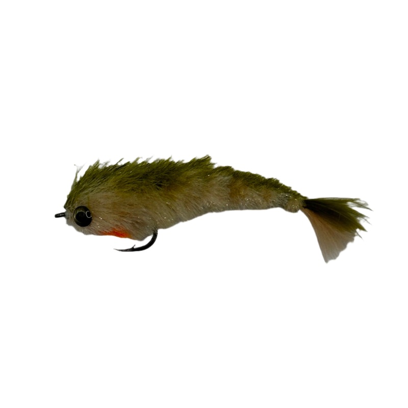 Fly Men Finesse Weighted Changer 3.5″ Shad #2/0