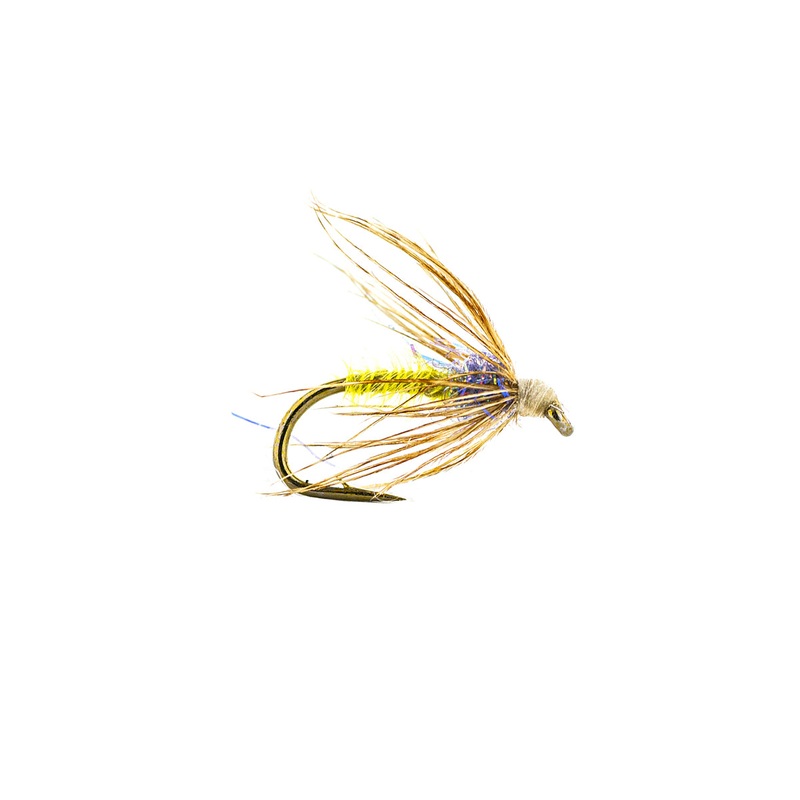 Fulling Mill Sparkle Soft Hackle – Yellow (3-Pack) 16