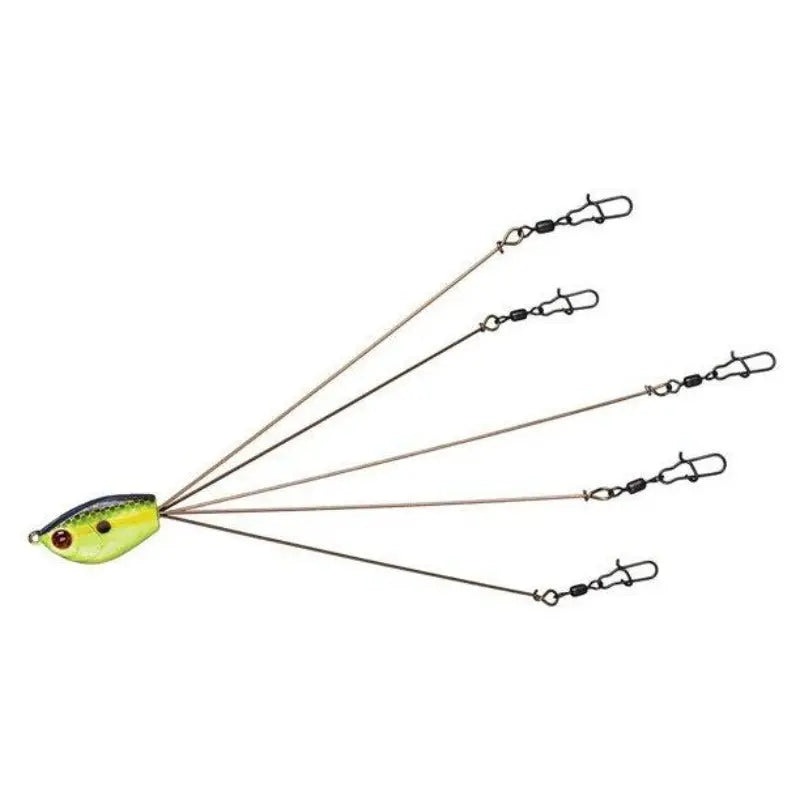 YUM YUMbrella 5-Wire Rig Multi-Swimming “Foxy Lady”