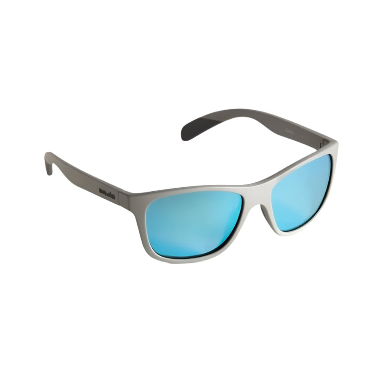 BAJIO GATES SUNGLASSES BLACK MATTE GREY POLY