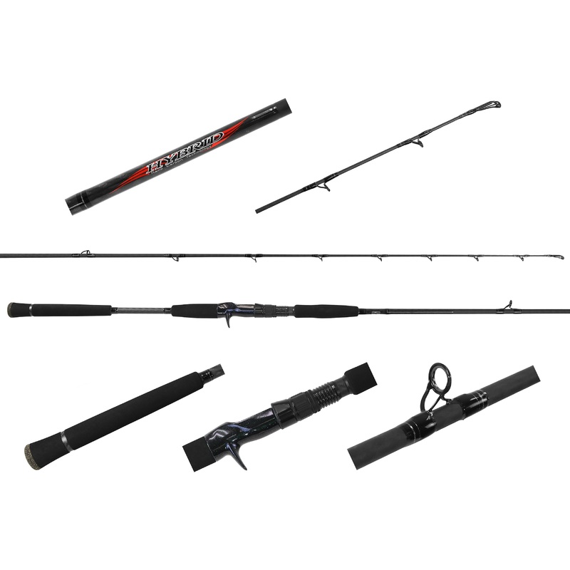 Jigging World Hybrid Nano Carbon Casting Rods JW-HYB701C-M *New in 2024*