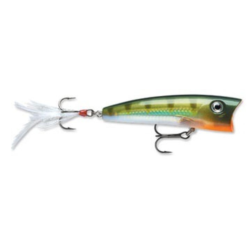 Rapala X-Rap Pop Topwater Lure, 2 3/4″, 3/8 oz Yellow Perch