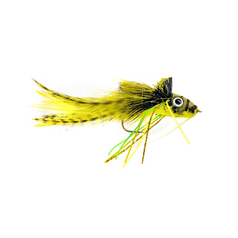 Umpqua’ Swim Frog – Yellow Belly (3-Pack) 2