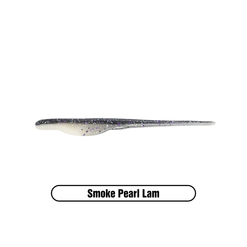X ZONE WHIPLASH SHAD Smoke Pearl Laminate