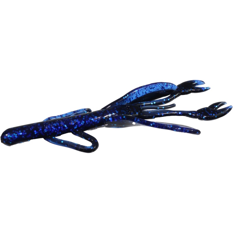Zoom Brush Craw – 5.5 Inch Black Sapphire