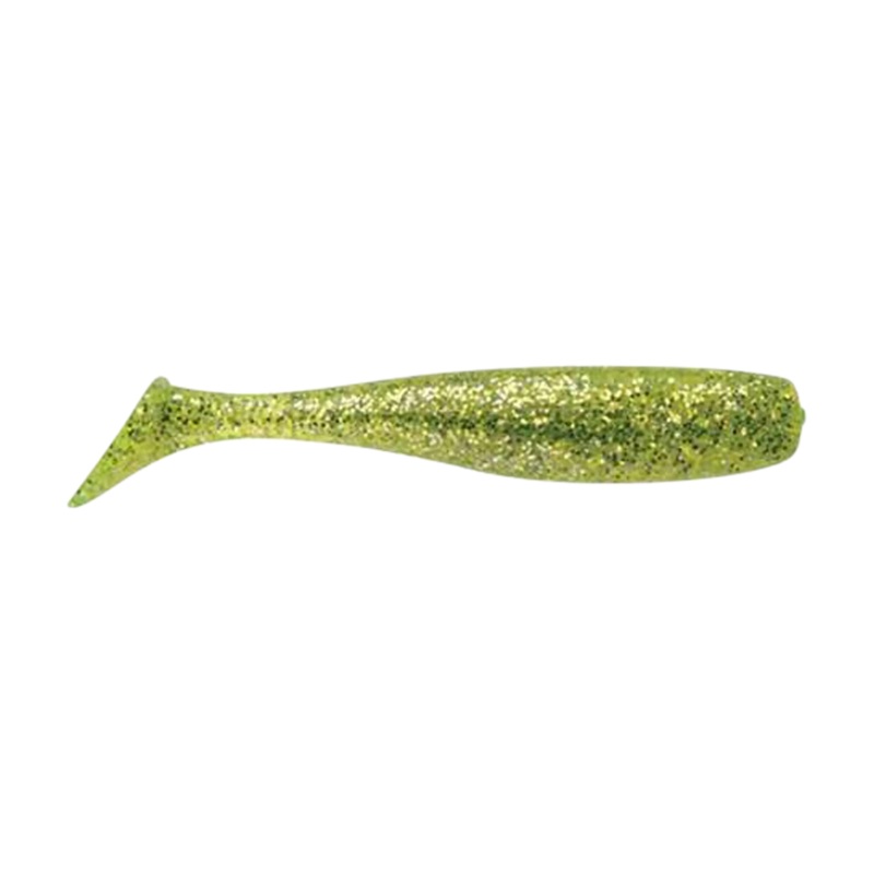 C.A.L. 3″ Shad Tail Swimbait – 12 Pack Nite Glow 3″