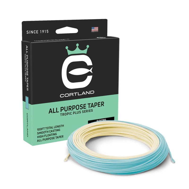 Cortland All Purpose Taper WF6F Sand/Blue