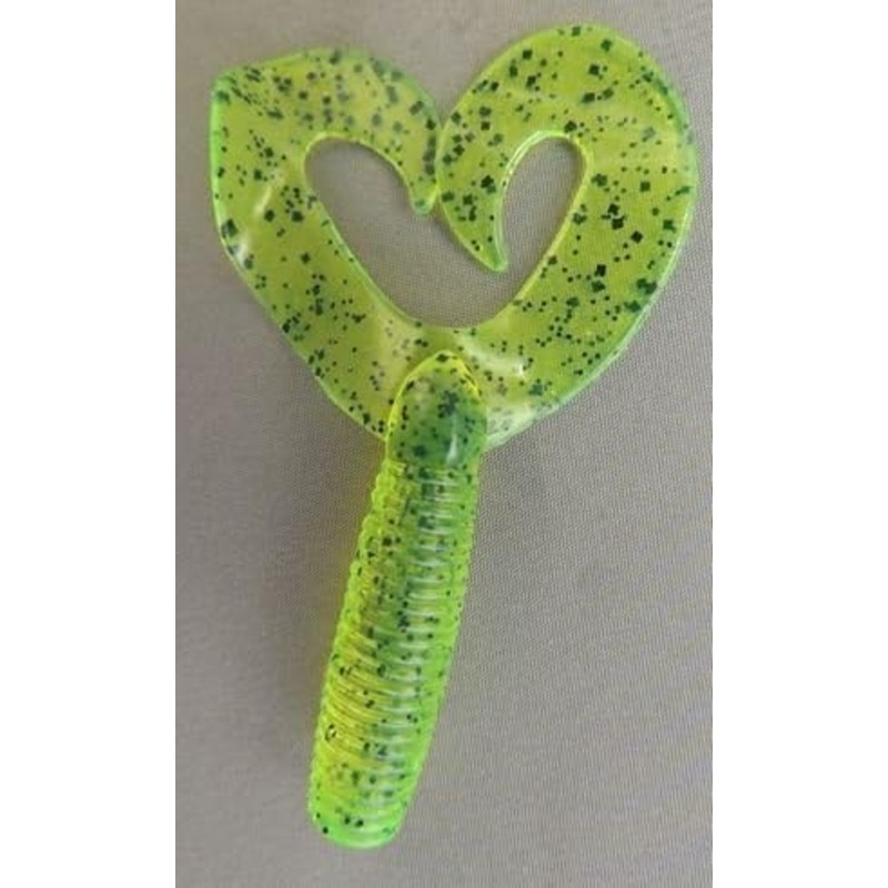 Dry Creek 211-DC145 Twin Tail Money Grubber Curltal Grub, 4″