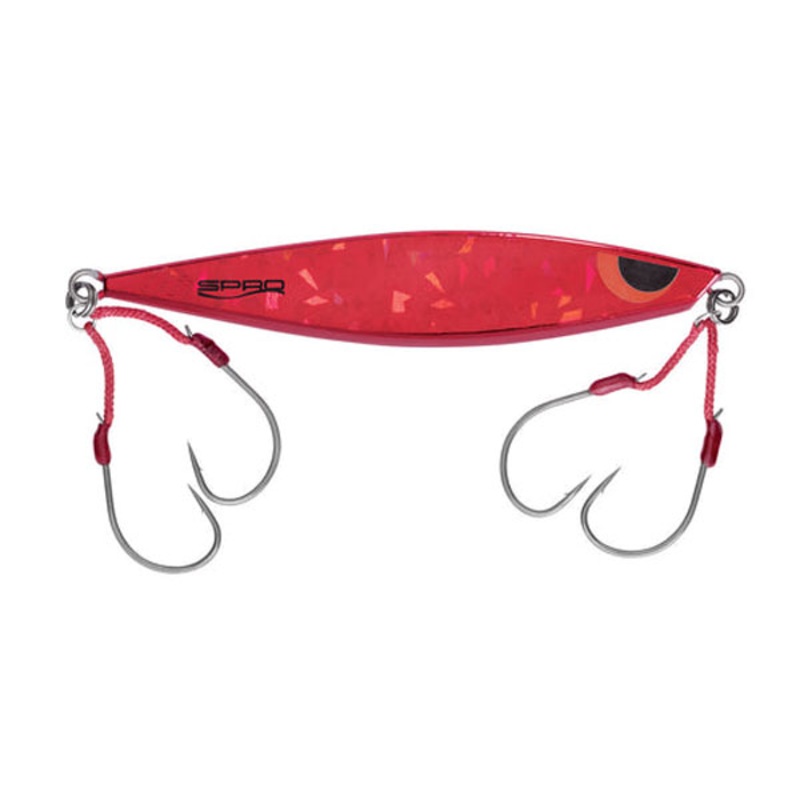 SPRO SHIMMY FLAT JIG BLOODY MARY GLOW 180G