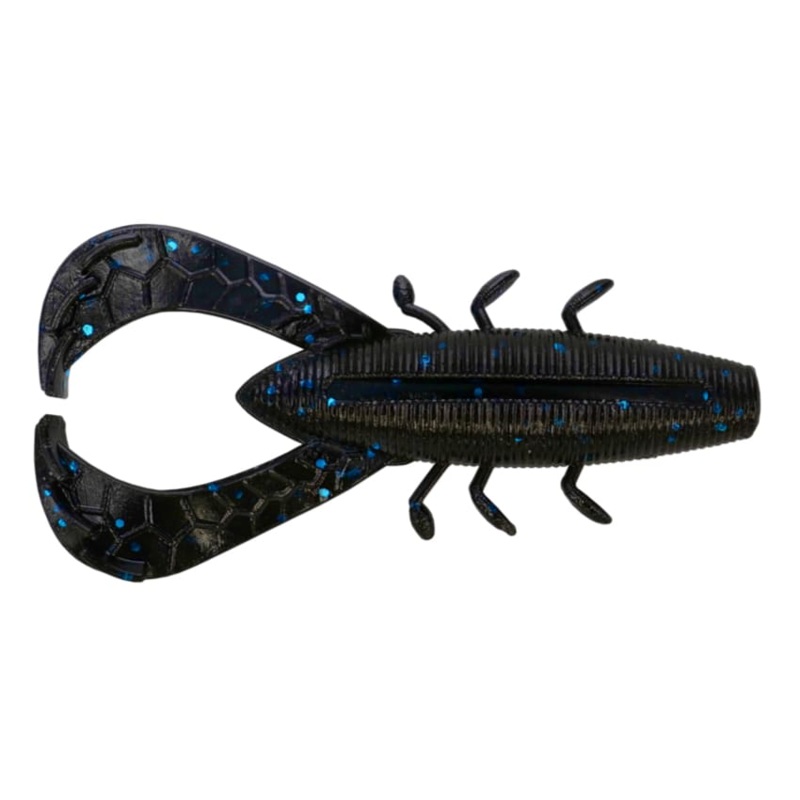 YAMAMOTO 3.5 NUKI BUG Black w/Large Blue Flake – 021