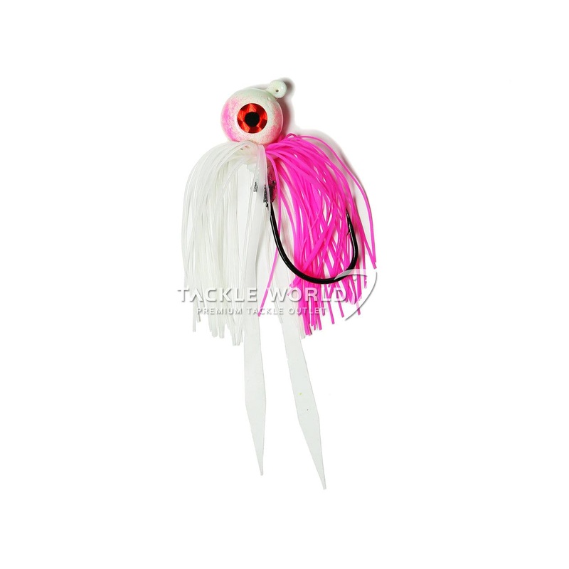 MagicTail Hoochie Fluke Jigs Chartreuse 1oz