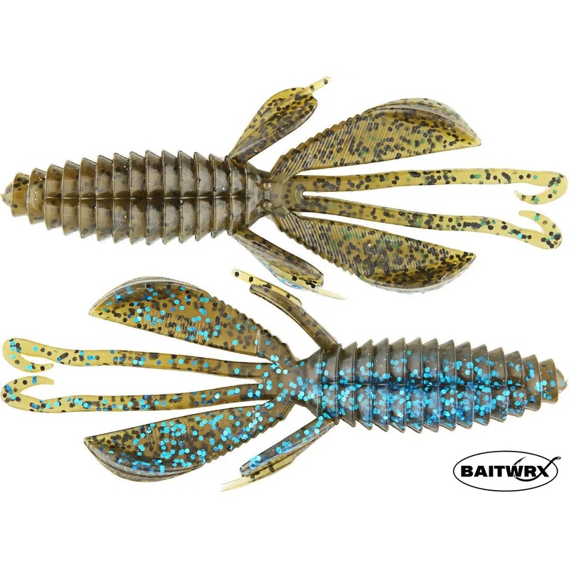Reaction Innovations 5″ Kinky Beaver (7 Pk) Black Light