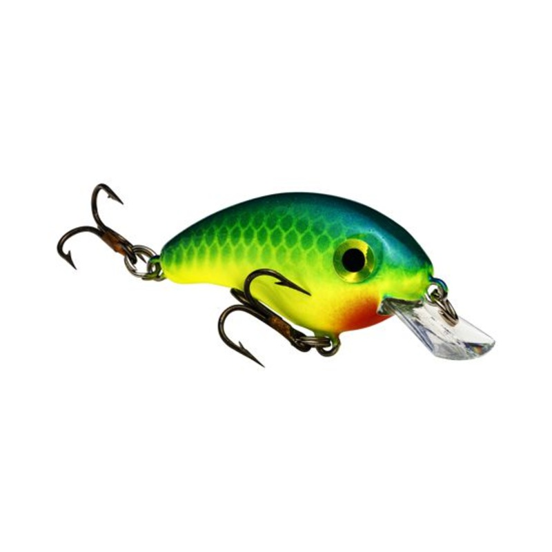 Strike King Bitsy Pond Minnow Crankbait Blue Chartreuse