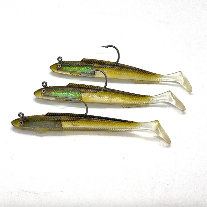 JoeBaggs Miracle Minnow (Sandeels) Brown 5 1/2″ 1oz – (3 per pack)