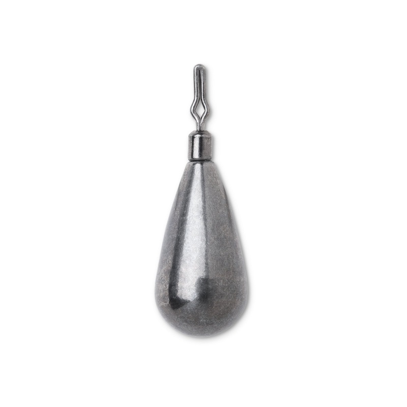 VMC TTDW Tungsten Tear Drop Weight Natural 3/8oz