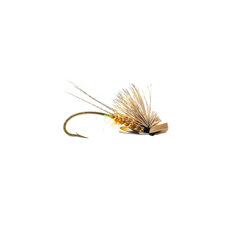 Aqua Flies Brett’s Klamath Skater – October Caddis (3-Pack) 7 October Caddis