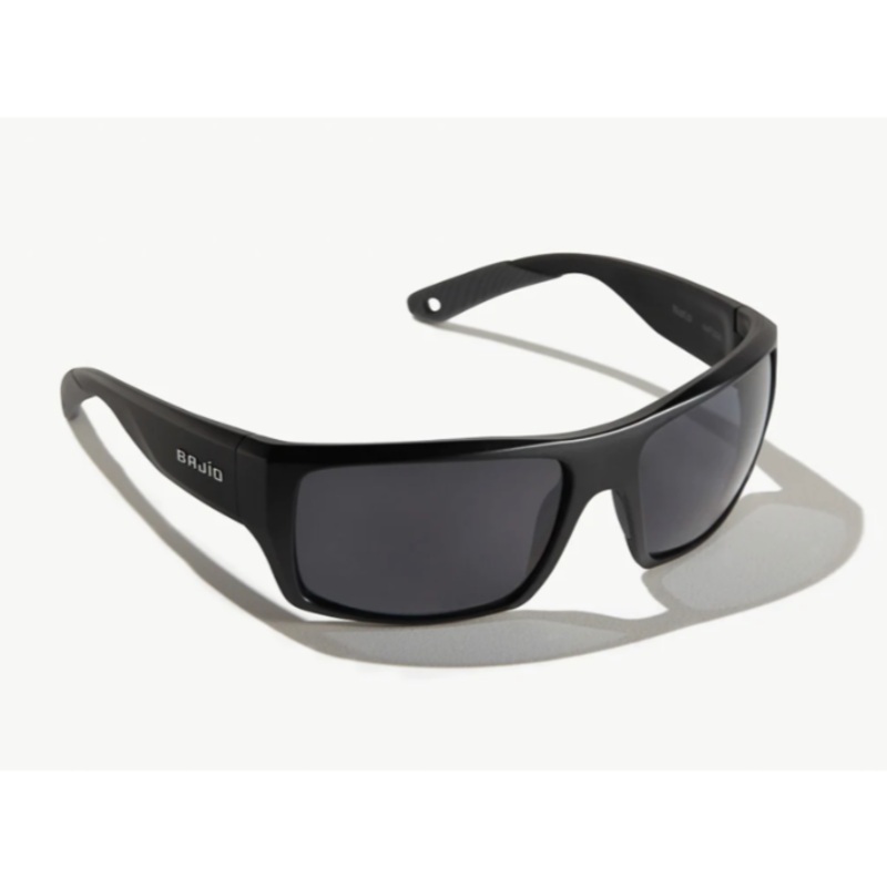 Bajio Nato Polarized Sunglasses Black Matte Rose Mirror Glass