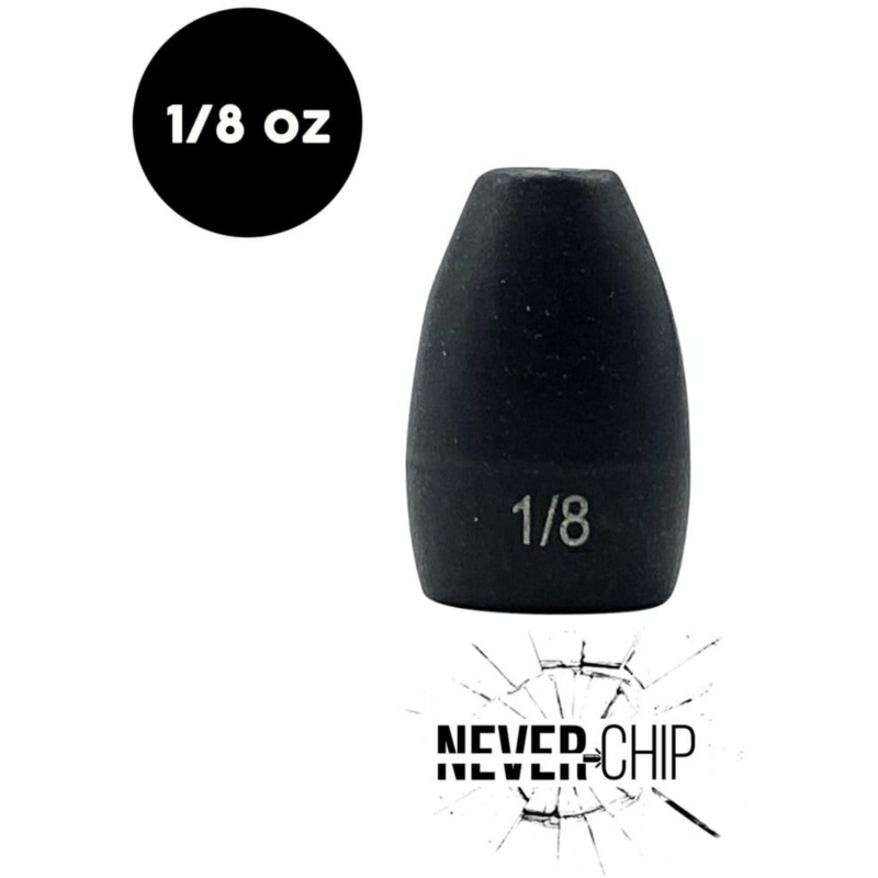 WOO TUNGSTEN NEVER CHIP FLIPPING WEIGHT Qty/pack 4 1/8 oz
