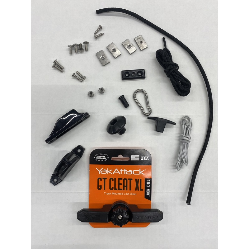 Universal Bow Mounted Motor Lift / Release Kit  with Internal Routing