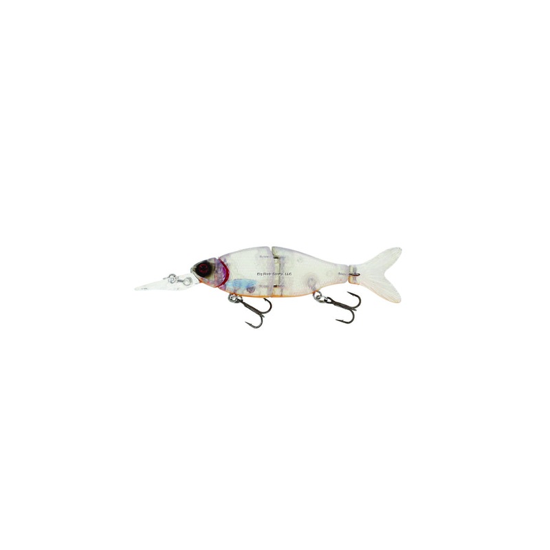 Westin Ricky the Roach Muilti-Jointed Hard Lure Swimbait Ghost