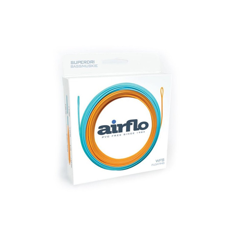 Airflo Super Dri Bass/Muskie Floating Fly Line WF6 Float