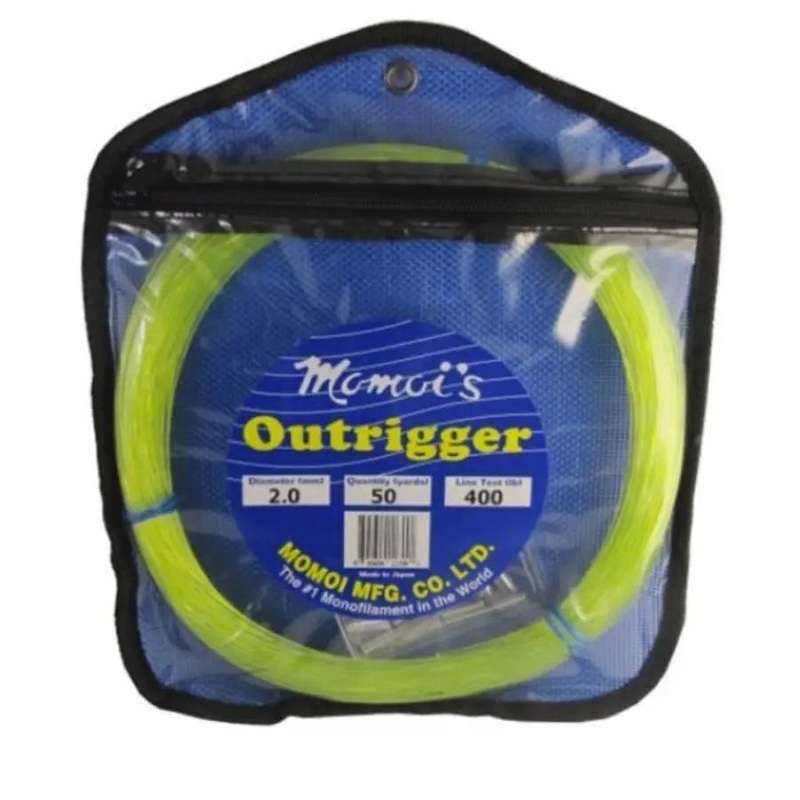 DIAMOND MOMOI OUTRIGGER 400LB MONO COIL 50YDS DARK BLUE