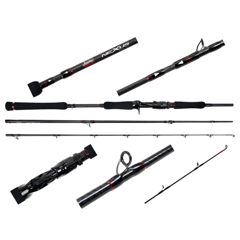 Jigging World Nexus 2.0 Travel Casting Rods JW-NEX763C-H