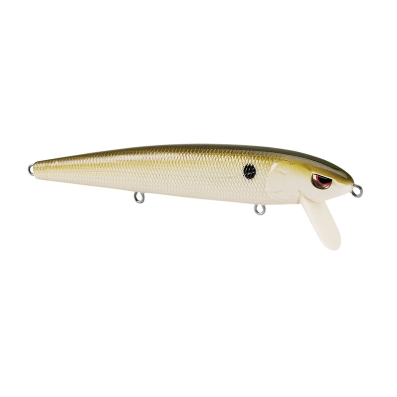 Spro Essential Series Zero Minnow Wakebait Bone Olive Black