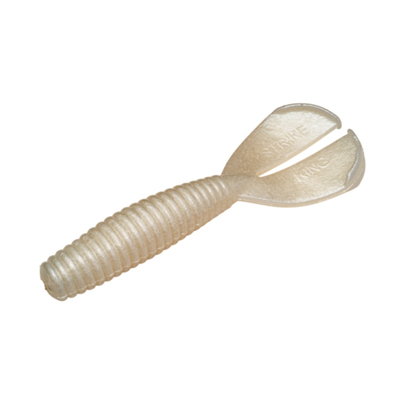 STRIKE KING MAGNUM RAGE MENACE GRUB Pearl White