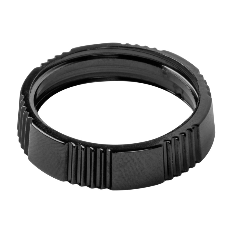 Aluminum Anodized Locking Nut ALLN Black Size 16