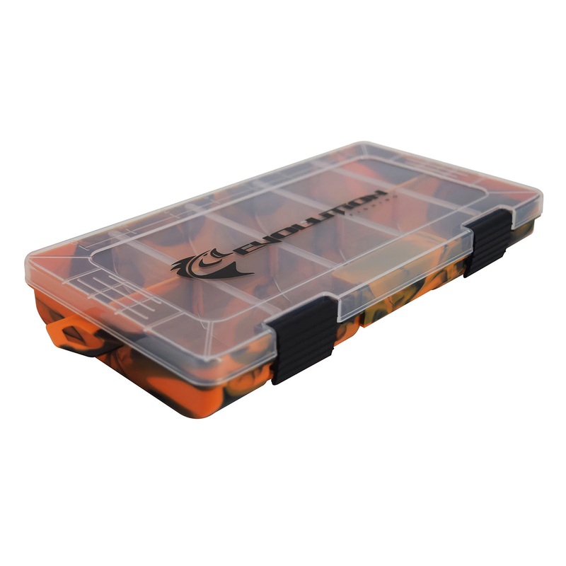 EVOLUTION DRIFT SERIES COLORED TACKLE TRAYS Orange 3500