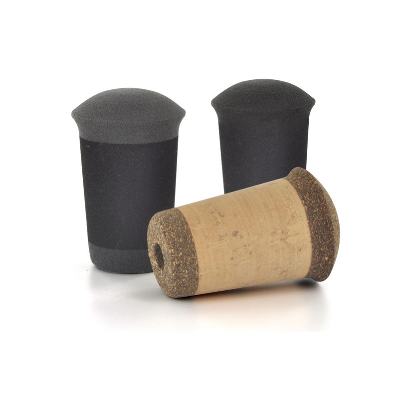Flared End Fighting Butt for Split-Grips – SGFBF Black EVA 0.250″