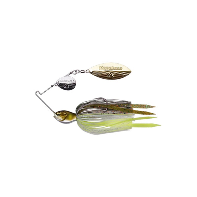 Megabass SV-3 Slow Roll Spinnerbaits CW Blade 3/8oz Black Blue