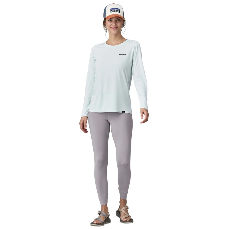 Patagonia W’s Tropic Comfort Sun Tights Cliffs and Waves: Wispy Green / CWWI XS