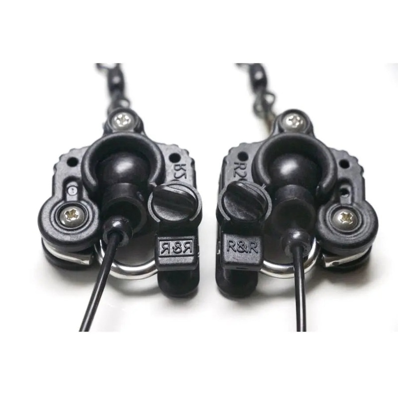 R&R TACKLE R2 OUTRIGGER / DOWNRIGGER CLIPS 2PK